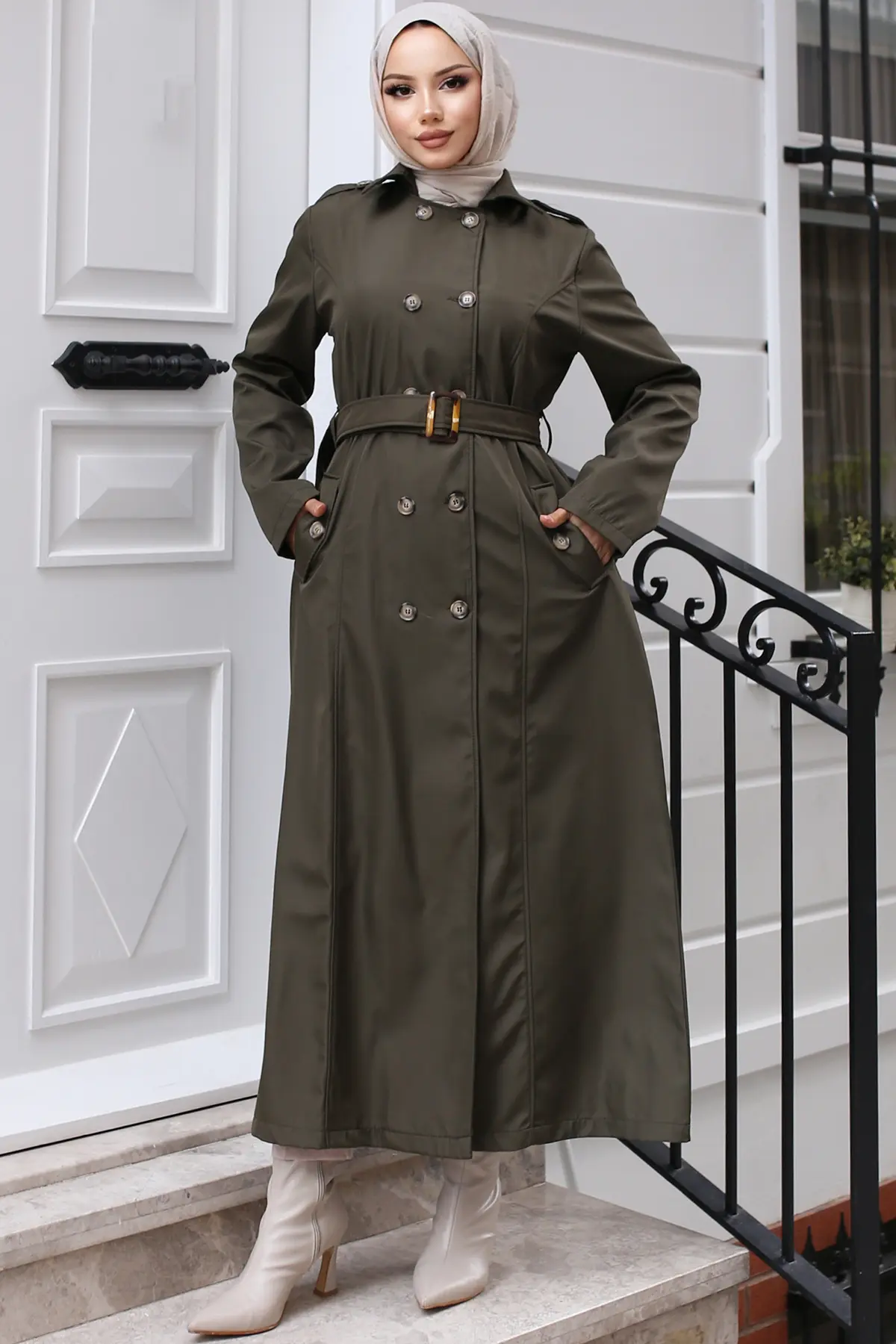 Belted Trench Coat