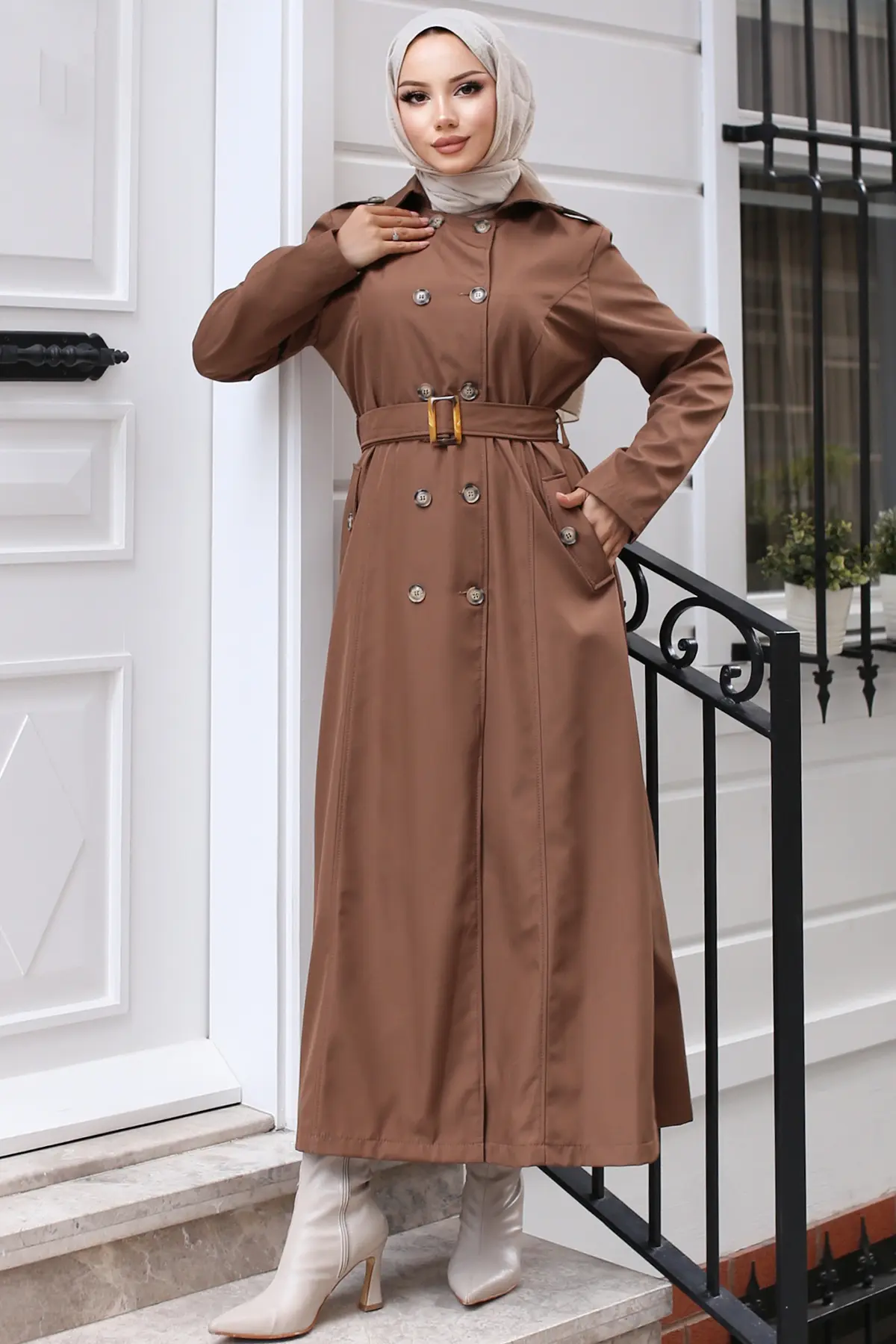 Belted Trench Coat