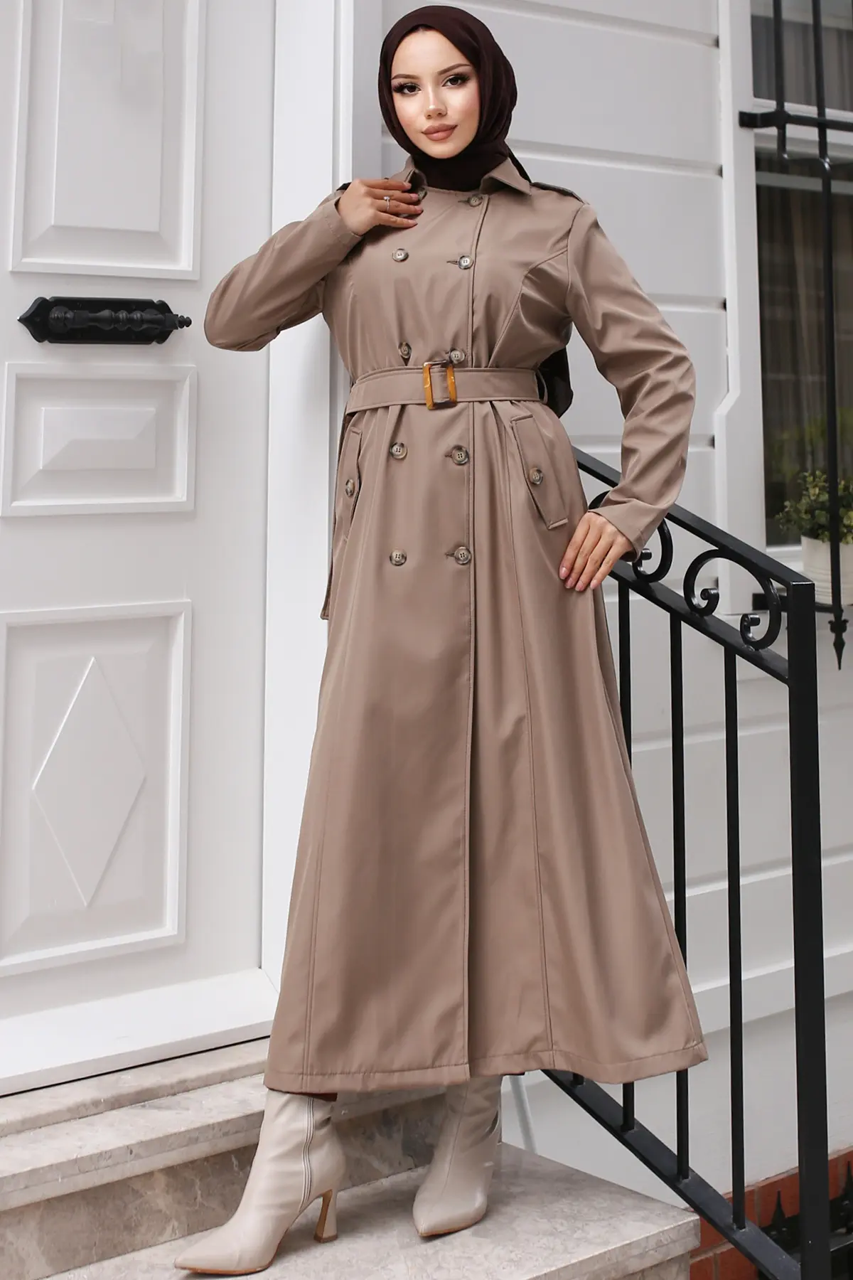 Belted Trench Coat