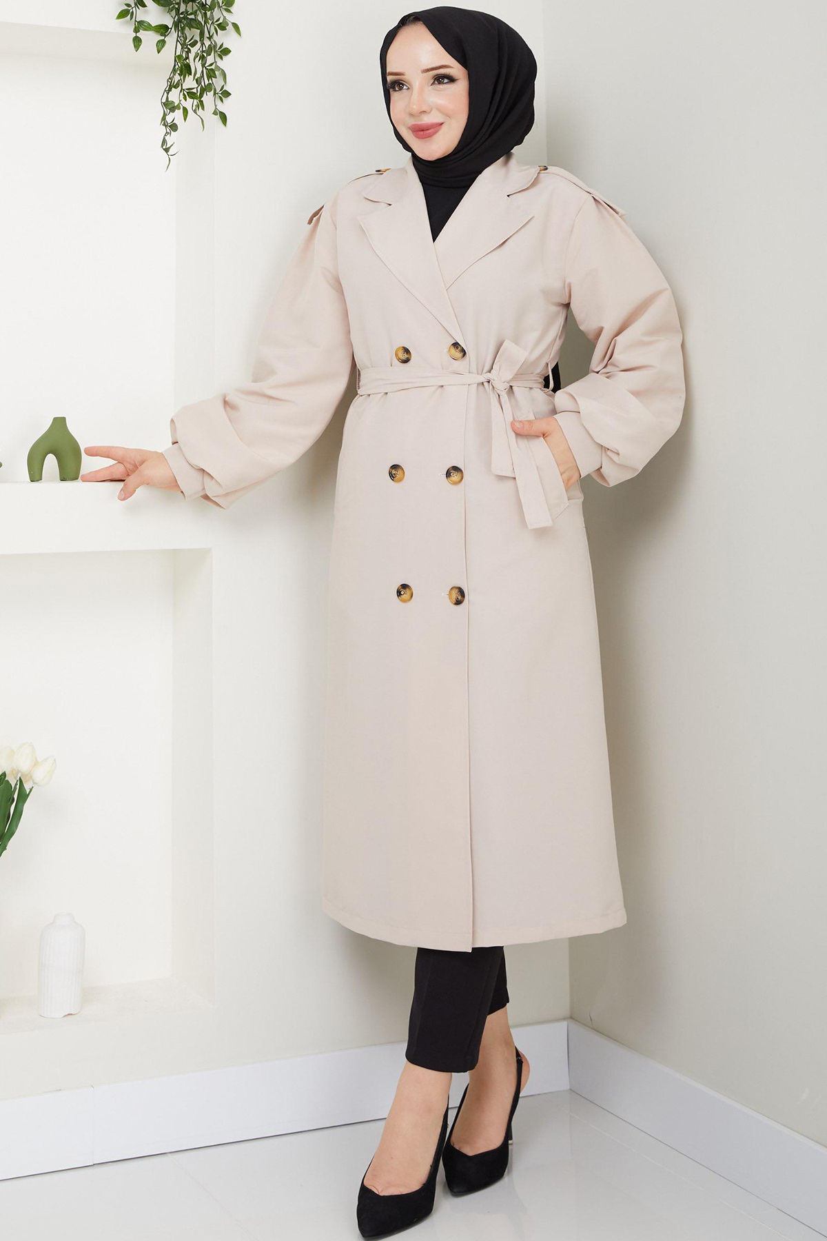 Belted Trench Coat