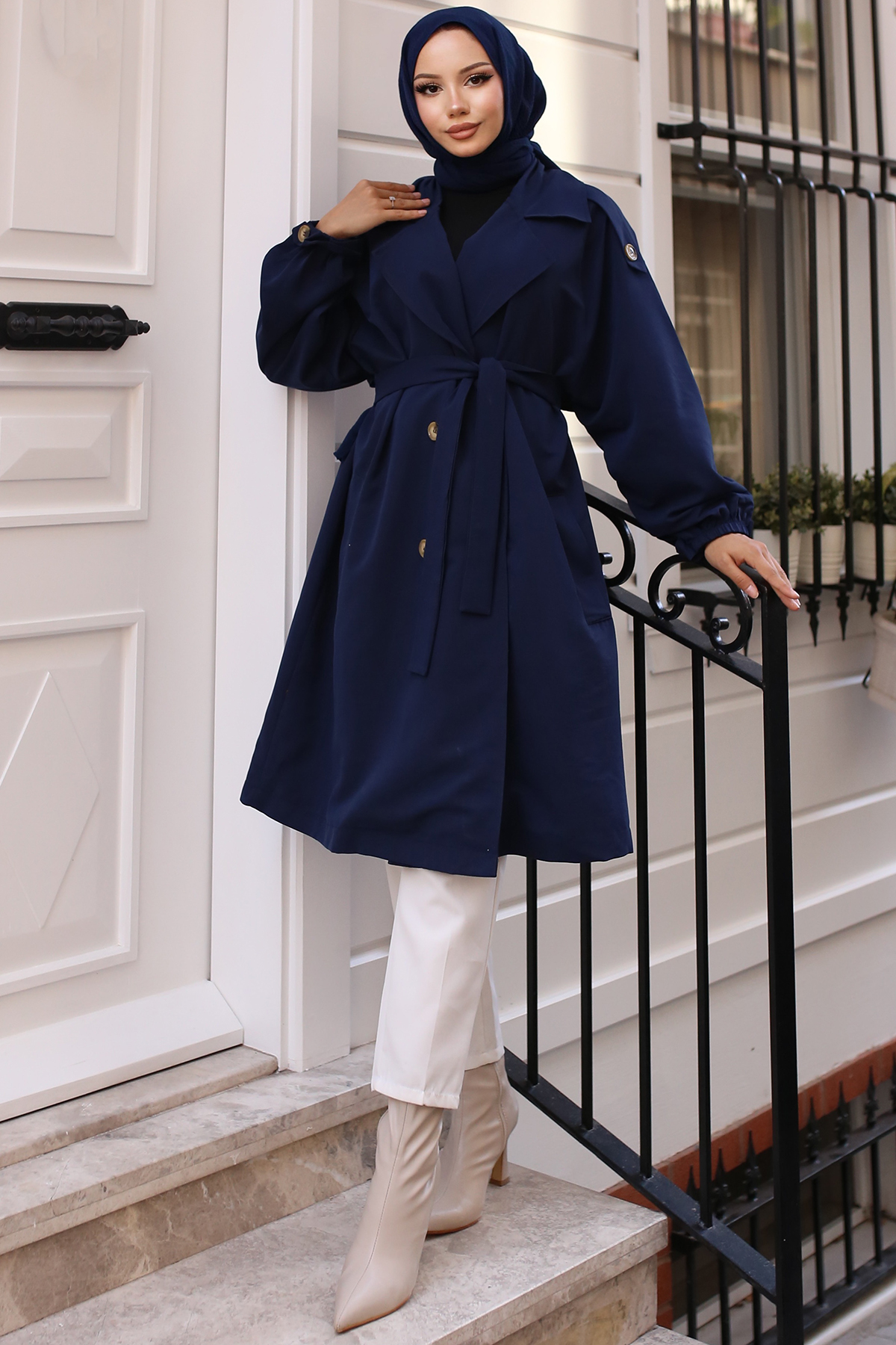 Belted Trench Coat