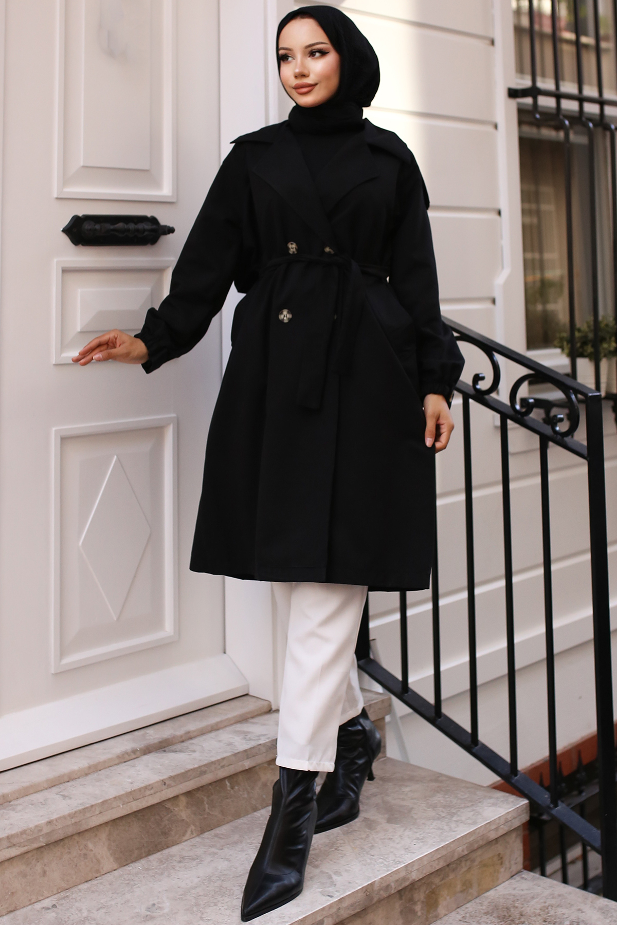 Belted Trench Coat