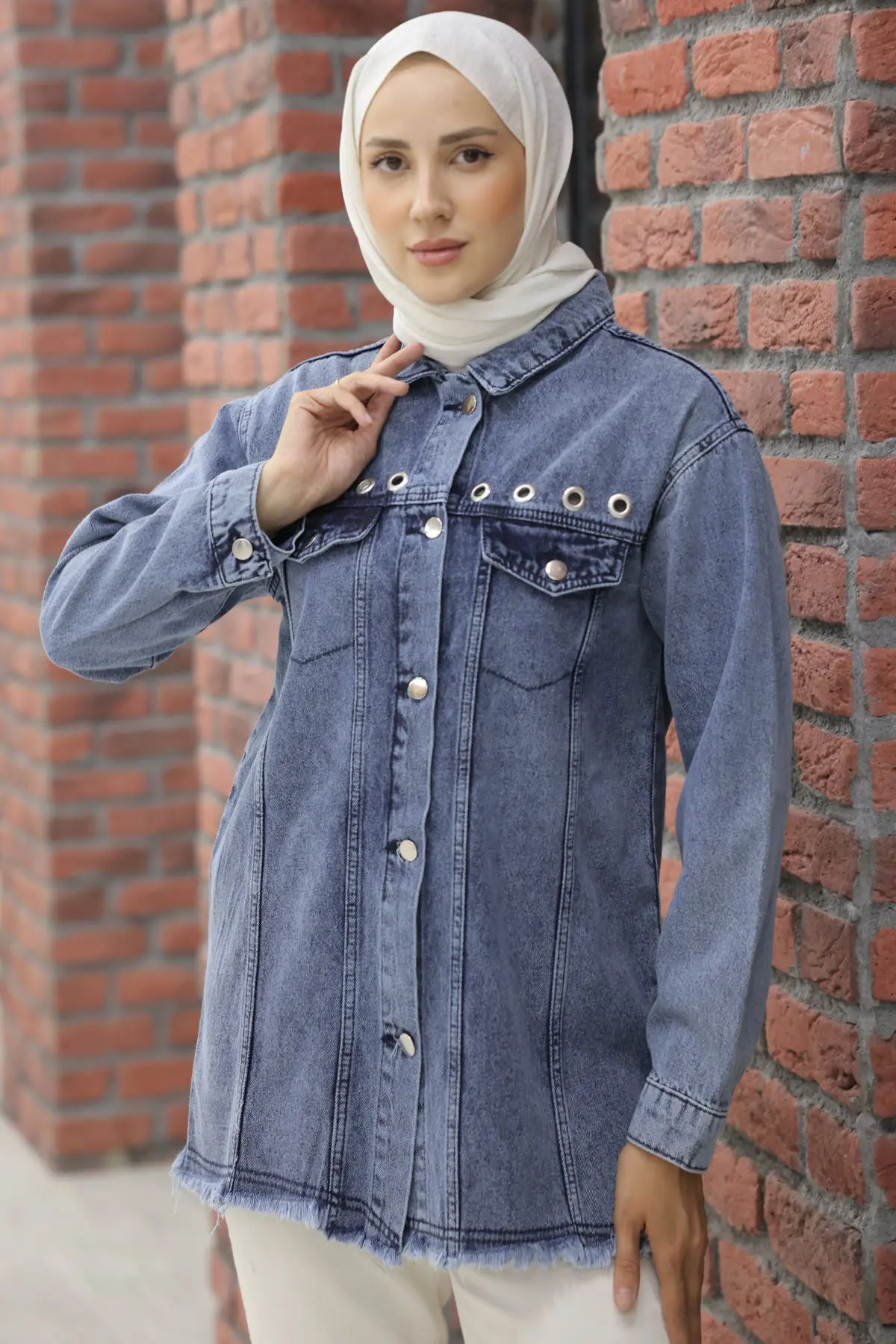 Bird Eye Denim Jacket