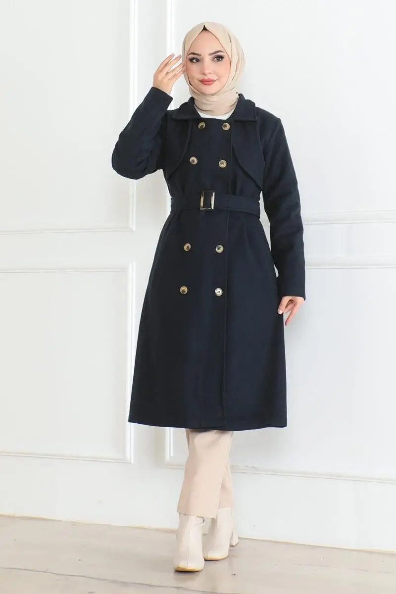 Double-breasted Cashmere Coat