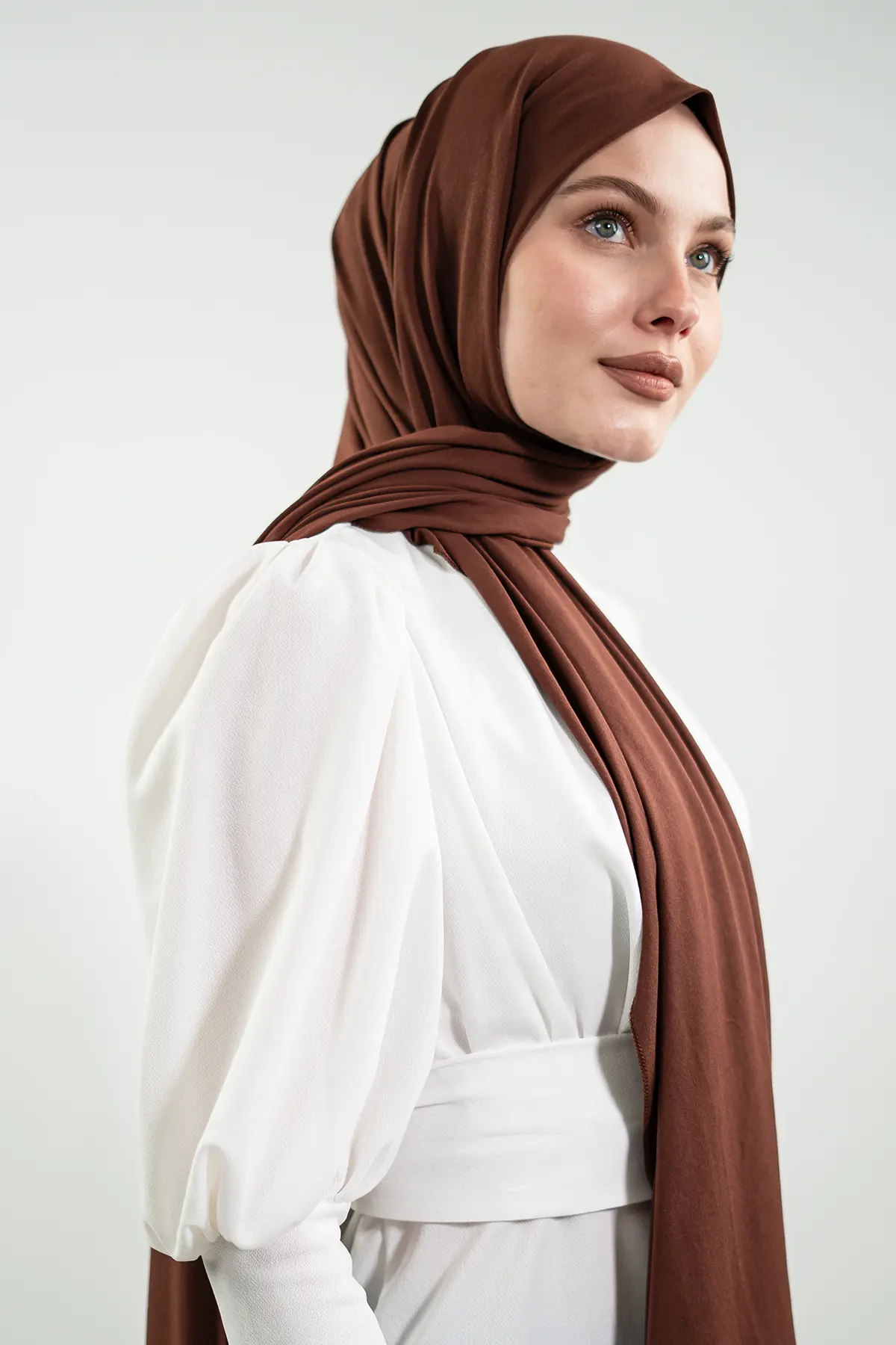 Jersey Brown Shawl