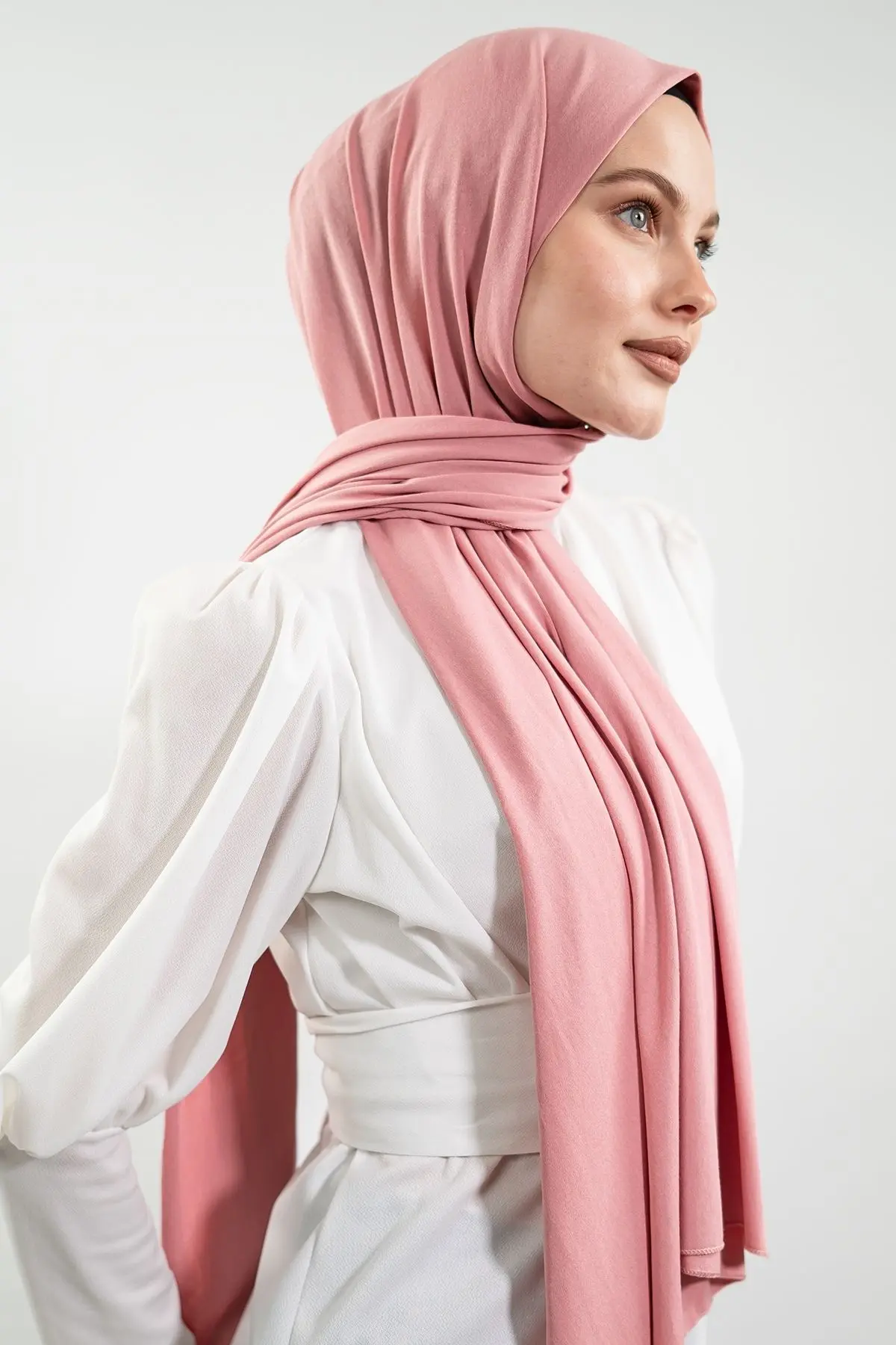 Jersey Pink Shawl