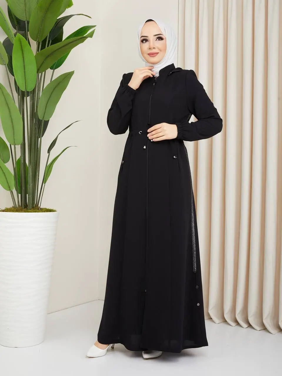 New Black Abaya