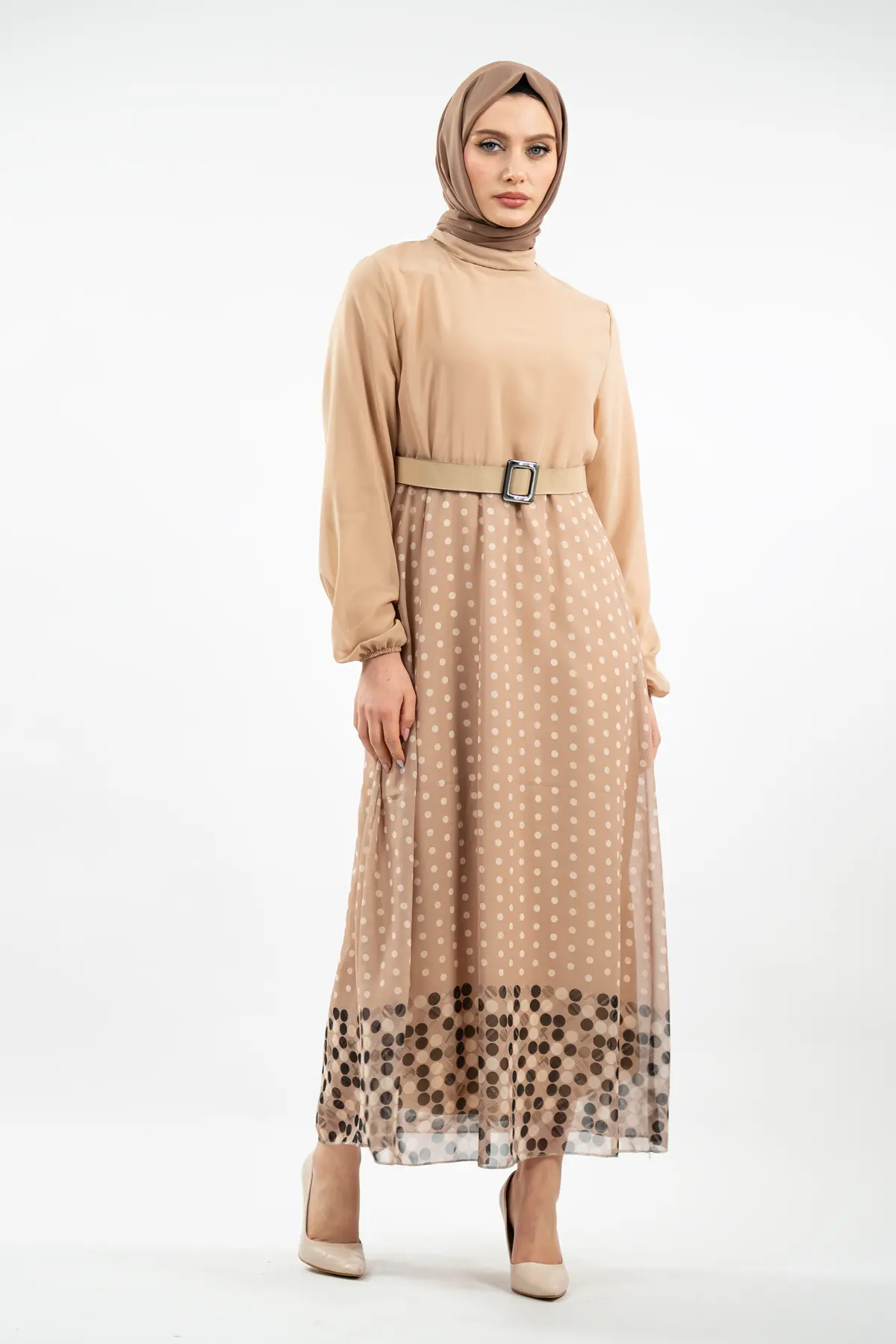 New Season Skirt Polka Dot Hijab Dress