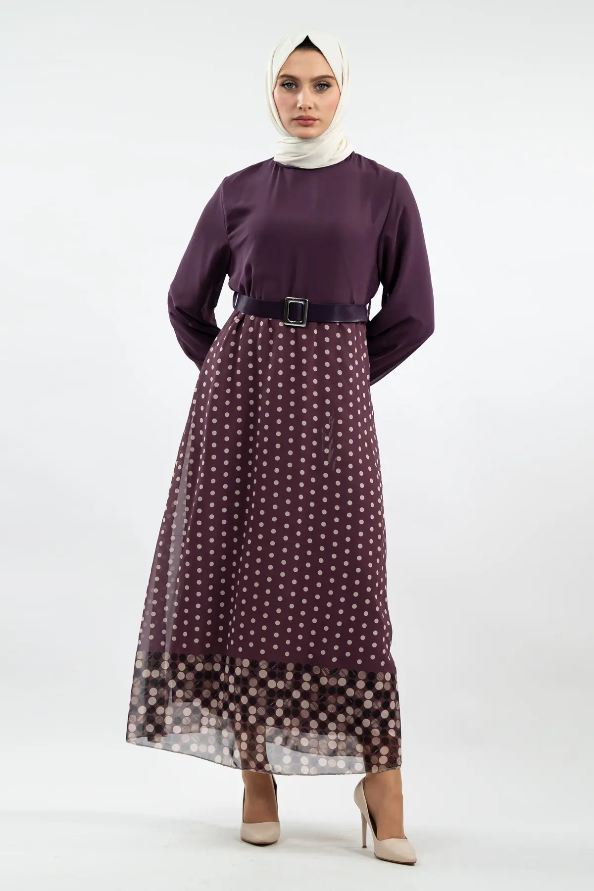 New Season Skirt Polka Dot Hijab Dress