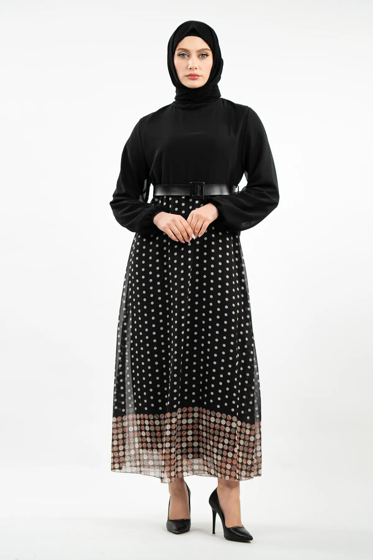 New Season Skirt Polka Dot Hijab Dress