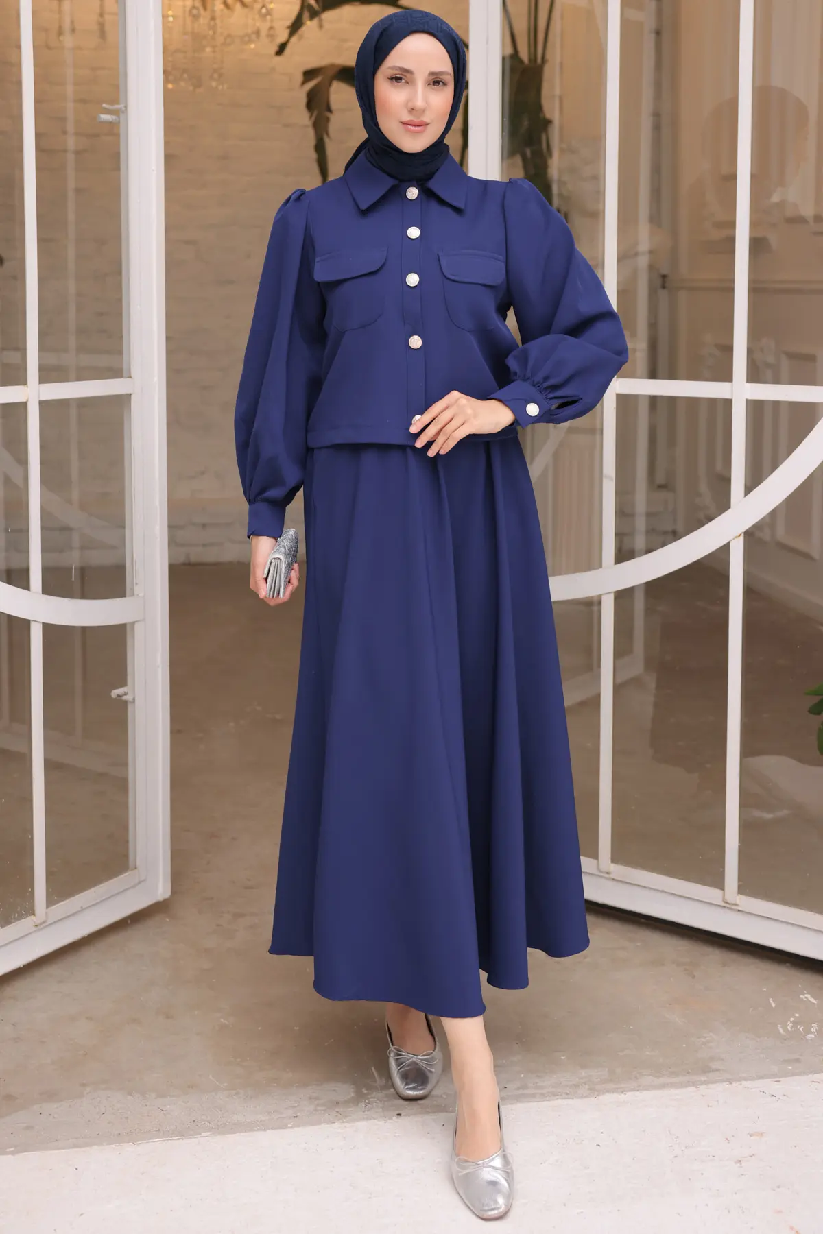 Women's Skirted Hijab Suit