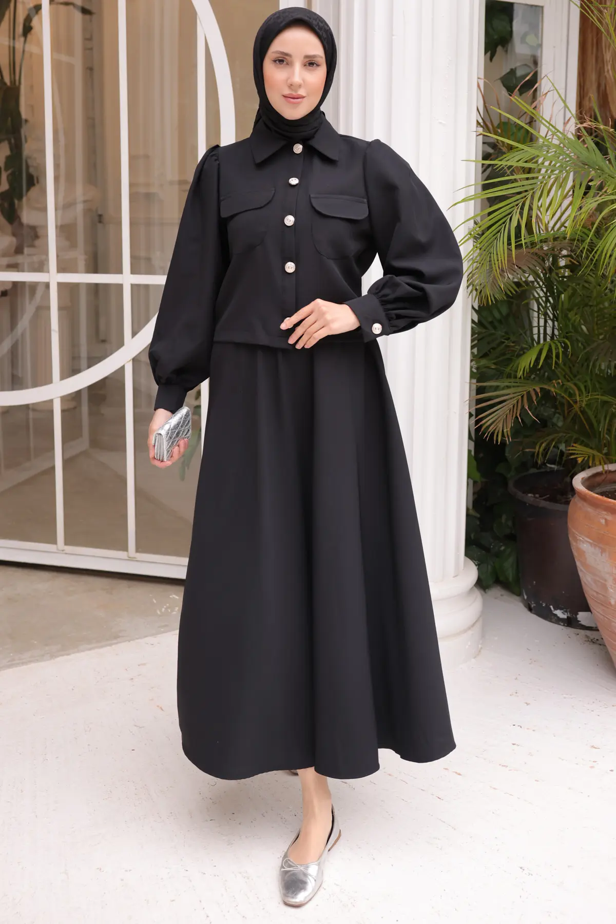 Women's Skirted Hijab Suit